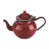 Tekanna - IBILI - 910370 - Vitifierat emaljerat stål - Röd - 0,75 l - Tål maskindisk