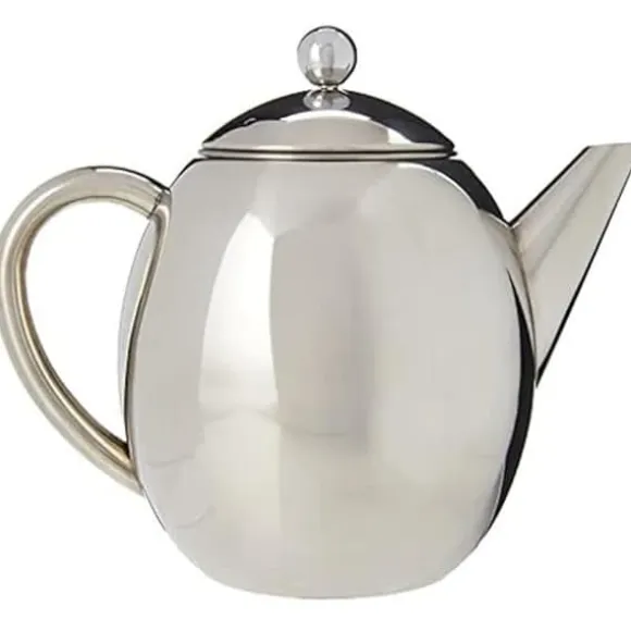 Tekanna - LEOPOLD VIENNA - London - Blankt rostfritt stål - 1,2L - Dubbelvägg