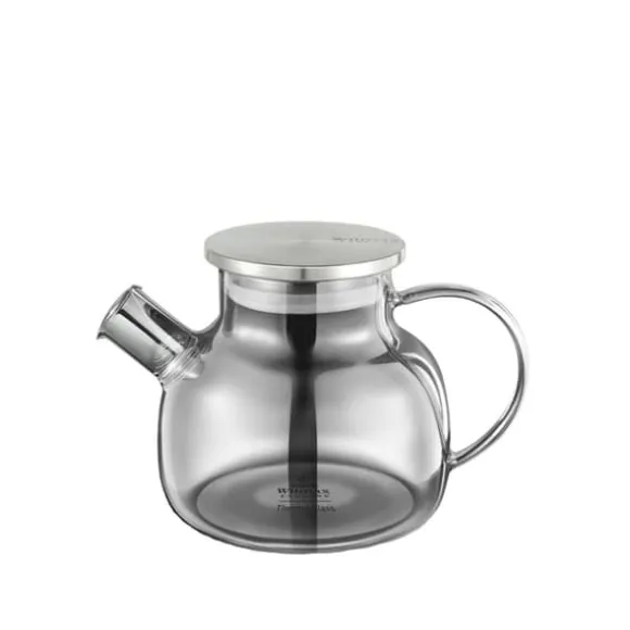 Tekanna 950 ml Wilmax termoglas grå färg