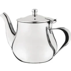 Tekanna - Olympia - 500 ml - Rostfritt stål - Spegelfinish - Värmebeständiga handtag
