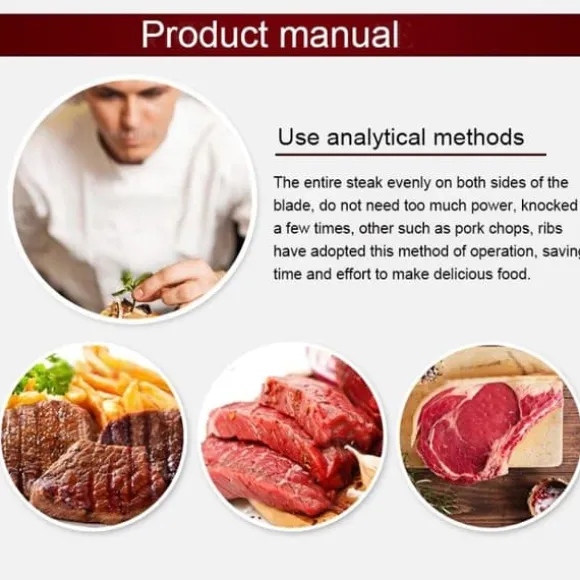 Tenderizer köttmörare köksredskap