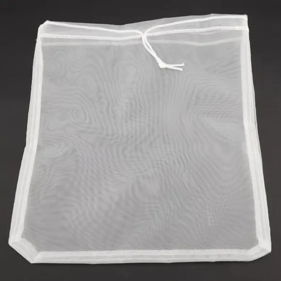 Återanvändbar Nylon Mesh Mandel Mjölkfilterpåse - Kökssil Nötsil