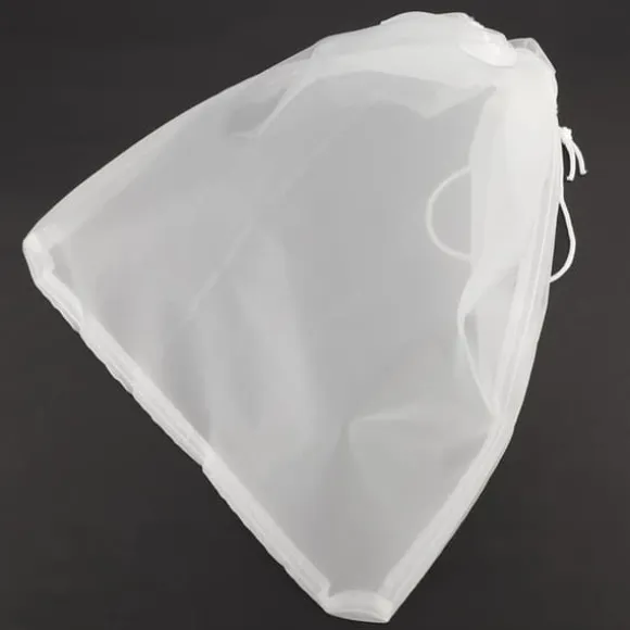 Återanvändbar Nylon Mesh Mandel Mjölkfilterpåse - Kökssil Nötsil