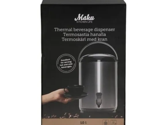 Termosbehållare med kran 10 L