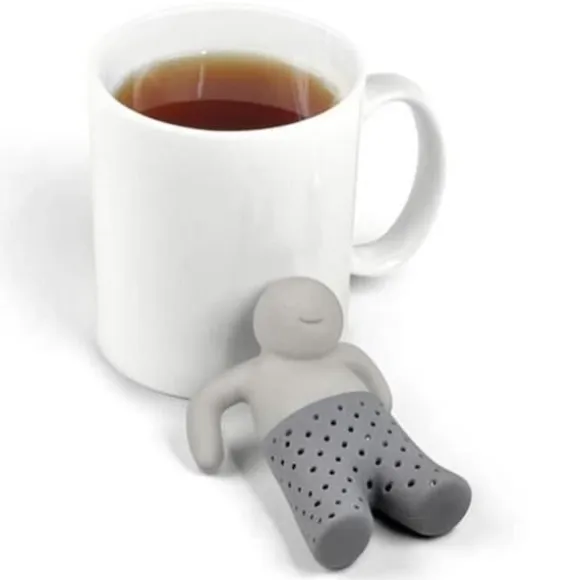 Te-sil med silikon - Gurka - Söt infuser - För vuxna - Bryggning av blad