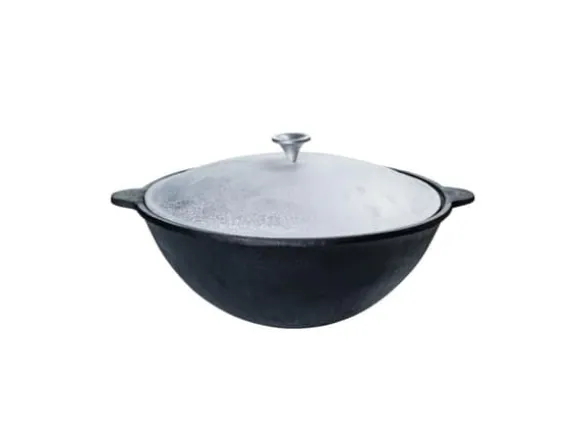 Texas Club POLISHED CAST IRON KAZAN 8L "TEXAS CLUB"