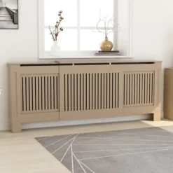 The Living Store Elementskydd MDF 205 cm - Tillbehör till värmeelement