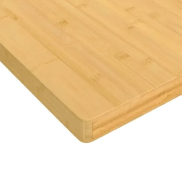 The Living Store Skärbräda 100x50x4 cm bambu - Skärbrädor