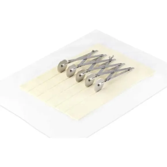 Thermohauser 5-delad degskärare i rostfritt stål med släta skärhjul 5,5 cm - 5000268805