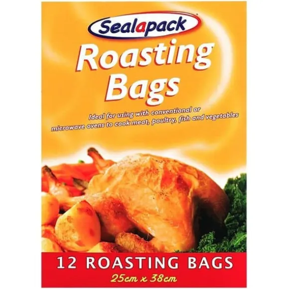 Tillagningspåse - ångpåse Sealapack - SAP007SML - Rostpåse, Plast, Brun