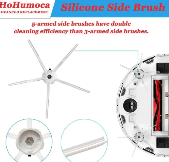 Tillbehör för Roborock S5 Max/S6 Max/S6 Pure/S6 MaxV/S50/S51/S55/S60/S65/S5/S6 - 7 delar