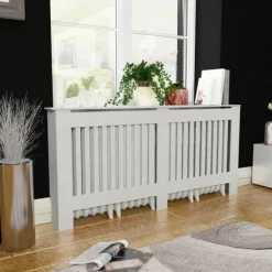 Tillbehör till värmeelement - Living Elementskydd vit MDF 172 cm