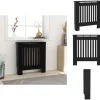 Tillbehör till värmeelement - Living Elementskydd MDF svart 78 cm