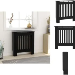 Tillbehör till värmeelement - Living Elementskydd MDF svart 78 cm