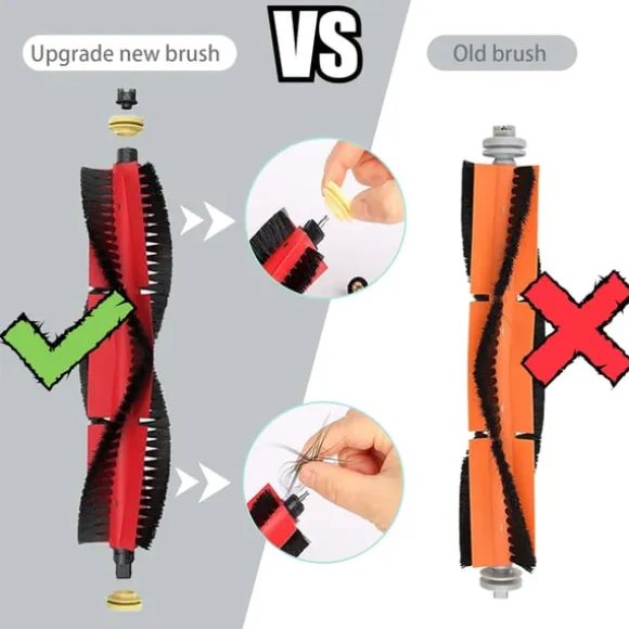 Tillbehör Xiaomi Roborock S5 Max/S50/S51/S55/S5/S60/S65/S6/S6 Pure/S6 MAXV 22 delar