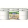 Toalettpapper, Jumbo, BulkySoft Comfort, Mini, 2 lager, mjukpapper, vit 95 mm x 130,00 m, Förpackning med 40 rullar