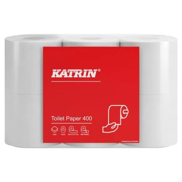 Toalettpapper KATRIN 400 42/fp
