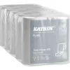 Toalettpapper Katrin Plus Easy Flush 2-lagigt 50m vitt, 5 st x 4 st/krt