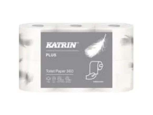 Toalettpapper katrin 181003 plus "360" förpackning med 42 rullar