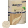 Toalettpapper, Lucart T3 Natural, 2-lagers, 44m x 9,6cm, Ø12cm, natur