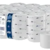 Toalettpapper Tork OptiServe T7 1-lagers vit med hylsa 143,8 m 24 rullar/bricka 472620