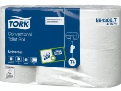 Toalettpapper Tork Universal T4 2-lagigt natur 472246 42rullar/kartong - (42 rullar per kartong)