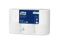 Toalettpapper Tork Universal T4 2-lagers 45m 100777 42 rullar/kvadrat Oblekt 353x118x198mm (42 rullar)