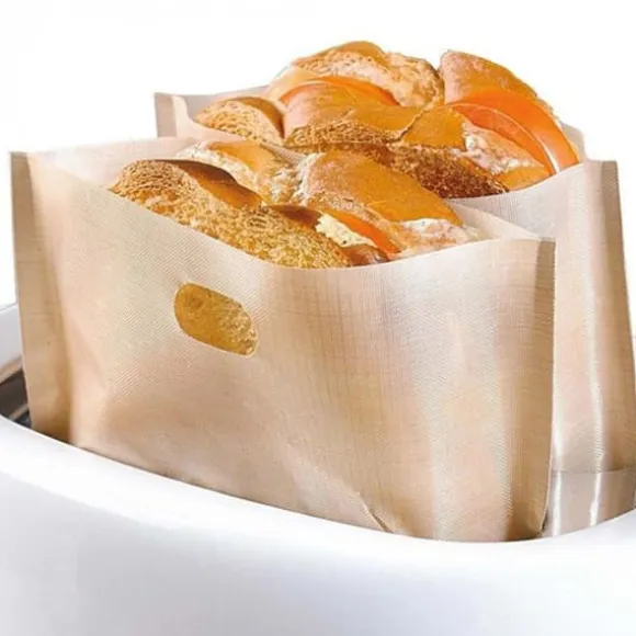 Toastficka / Toastbag -10-PACK Grillade mackor i brödrosten