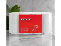 Toiletpapir Katrin Classic 200 2-lags hvid 25m - (64 ruller pr. karton)