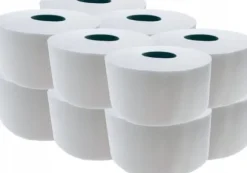 Toiletpapir Neutral Advanced Jumbo Mini T2 2-lag Ø18.8 cm 170 m Hvid,12 rl/krt