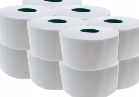 Toiletpapir Neutral Advanced Jumbo Mini T2 2-lag Ø18.8 cm 170 m Hvid,12 rl/krt