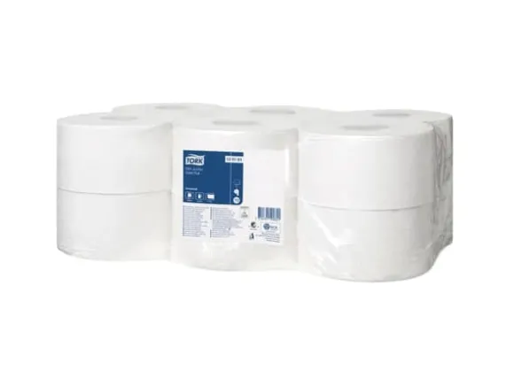 Toiletpapir Tork® Jumbo Mini Universal T2, 120161, 1-lags, pakke a 12 stk.
