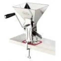 Tomatopress - cdp - Gulliver - Inox - 15x15x27 cm - Fäste med skruv