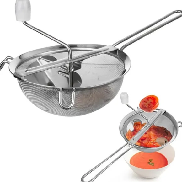 Tomatpress, frukt- och grönsakspress
