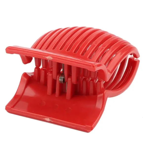 Tomatskärare Citronskärare Multifunktionell Rund Fruktskärare med Ergonomisk Design