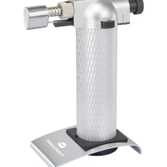 TOOLCRAFT 1553060 Gasbrännare Flamberingsbrännare 15 cm 1300 °C 90 min Utan gasflaska