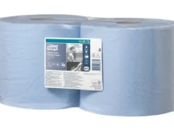Tork Tork - Pappersrengöringsmedel på liten rulle för kraftig nedsmutsning, 2-lagers, extra absorberande, premium - Blå