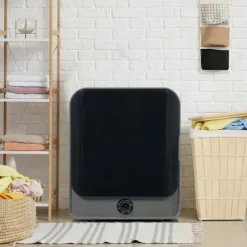 Torktumlare i rostfritt stål 3–4,5 kg 830W med 5 program, multifilter, överhettningsskydd och väggmontering [Energieklass C]