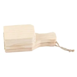 Tostonera Plantain Masher Pine Plantain Press Smasher Återanvändbar djup plantain korgmaskin med hängande snöre