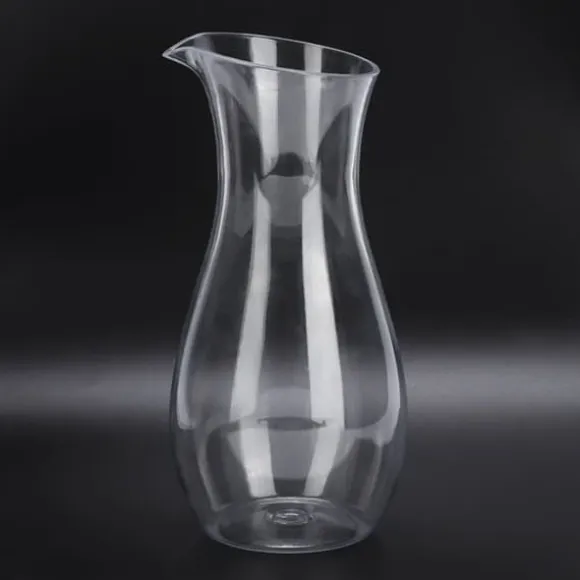 Transparent akryl juiceflaska - elegant dryckesbehållare för bar och hem