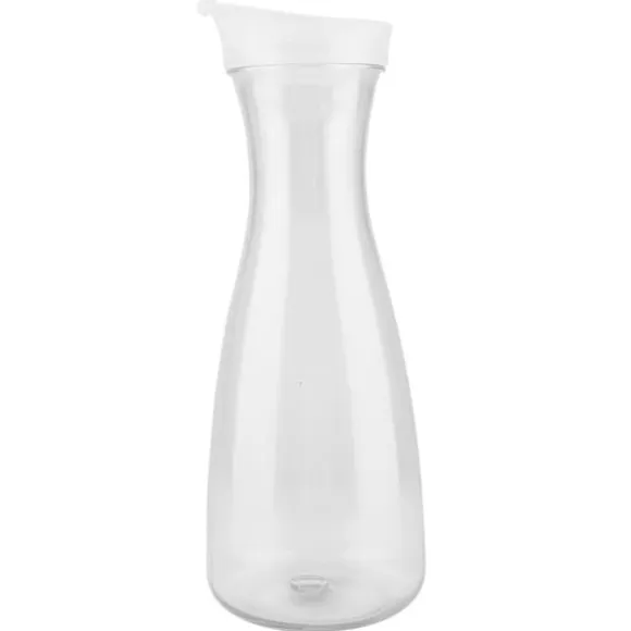 Transparent juiceflaska i akryl - 1000 ml, iskall vattenkanna för bar och hemmabruk