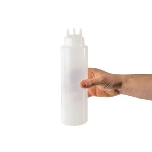 Transparent Squeeze Bottle 3 Tips 908 ml - Vogue