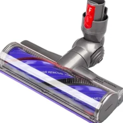 Trasselfritt munstycke med anti-tangle borsthuvud för Dyson V7, V8, V10, V11, V15, SV10, SV11, SV12, SV14 dammsugare