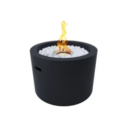 Trädgårdsbrasa - RODI Svart - Bioetanol - Rund - 47,5 cm