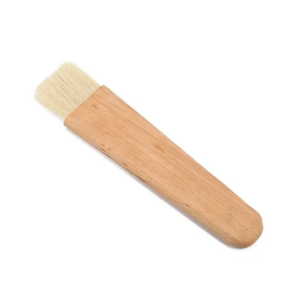 Trägrillborste Bakborste Olja Sås Smör Köksredskap (Platt Handtag)