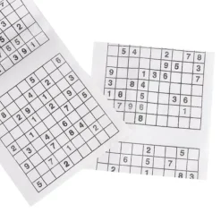 Trämassamaterial Nyhet Rolig Nummer Sudoku Tryckt Bad Rolig Toalettpapper