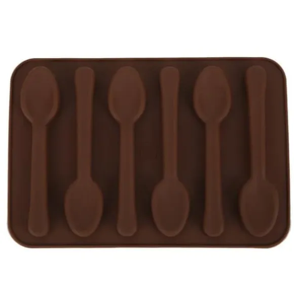 Tårtaform - YUN - Non-stick silikon - Tål -40 till 230°C - 14x10 cm - Brun