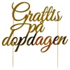 Tårtdekoration Dop