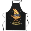 TRYCKT köksförkläde THE BEST PIZZERMAN PIZZA herrpresent pappa