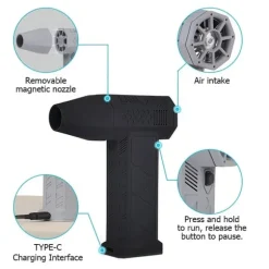 Turbofläkt / Minifläkt – Jet Blower Fläkt 130000rpm